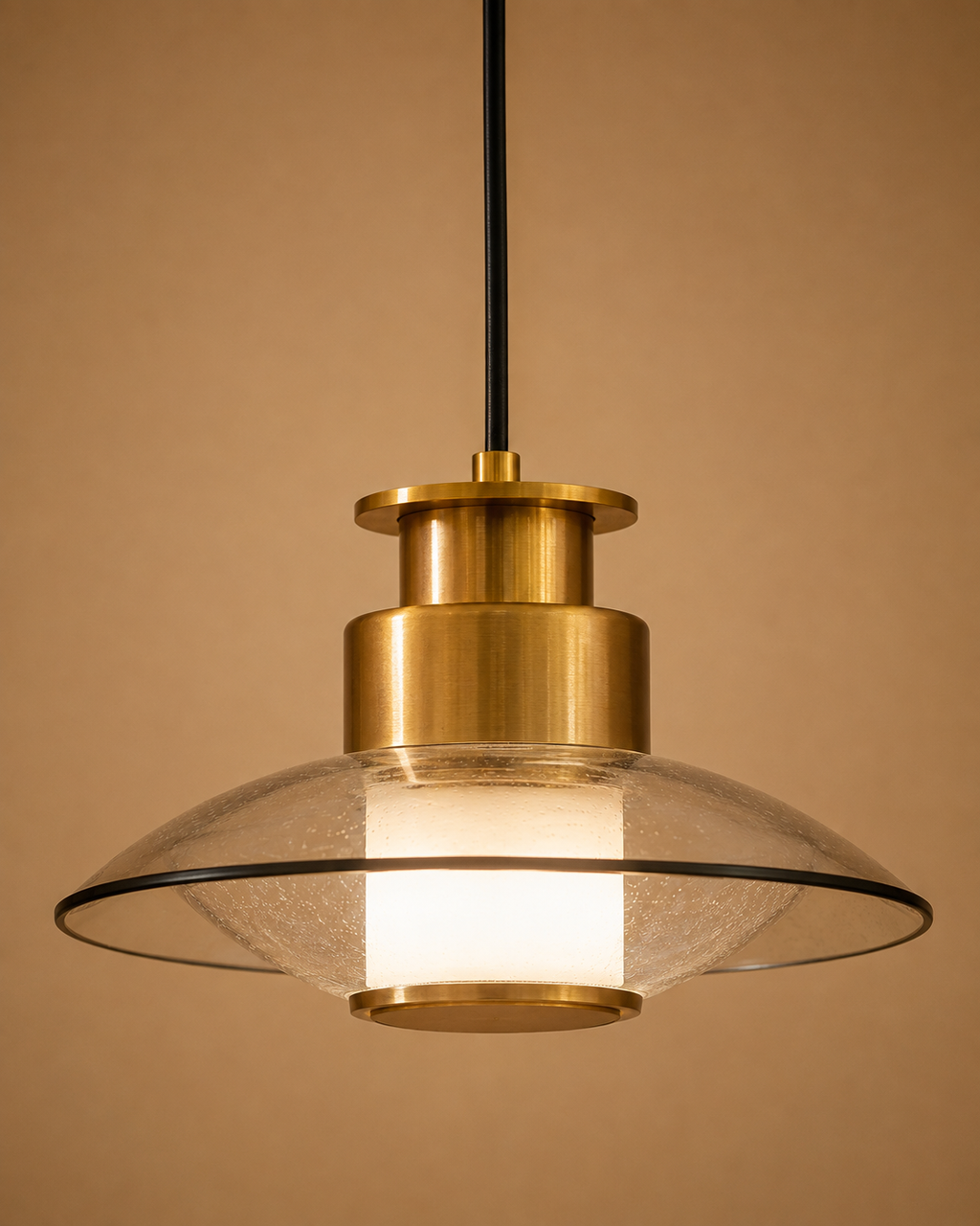 Golden Eclipse Pendant Light For Living Room & Home Decoration item - Grey