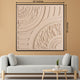 Ivory Horizons Modern Wall Art (40 x 40 Inches)