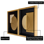 Luxe Symmetry Shadow Box for Wall Decoration