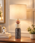 Earthstone Table Lamp & Home Decoration Items