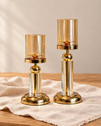 Verona Majesty Candle Stand For Home & Item for Home Decoration - Set of 2