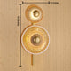 Serenade Eclipse Wall Light for Living Room & Item for Wall Decoration