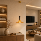 Ebon Flora Pendant Light For Home  & Item  for Home Decoration - Amber