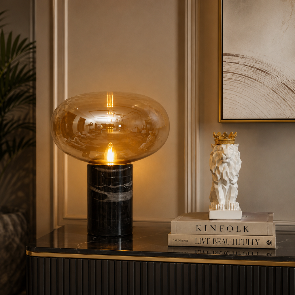 Skyline Sphere Table lamp for Home & Item for Home Decoration (Italian Designer Collection)