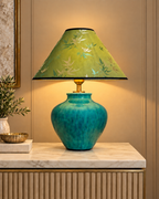 Emerald Aura Table Lamps for Home & Home Decoration Item