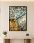 Distant Echoes Handmade Paintings for Home & Wall Decoration Item (With Outer Floater Frame) (47x35.5 Inches)
