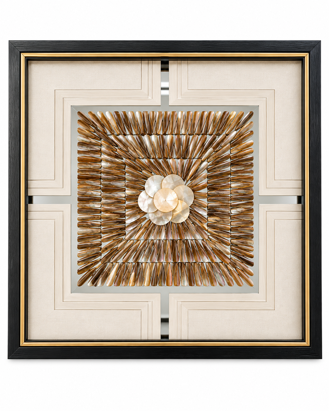 Floral Illusion Shadow Box and Wall decoration item