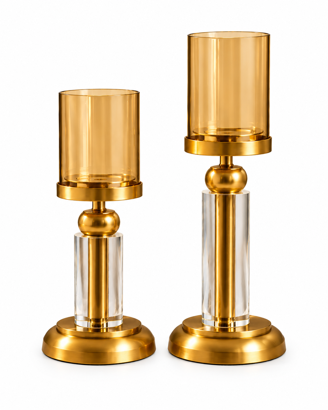 Verona Majesty Candle Stand For Home & Item for Home Decoration - Set of 2