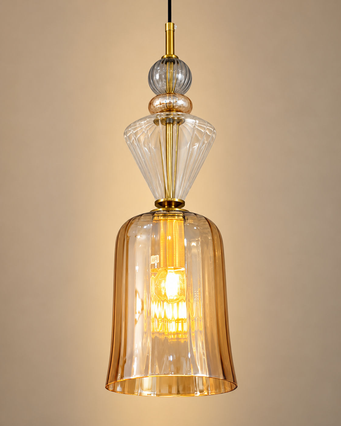 Zarelle Pendant Light For Home & Item for Home Decoration - Amber