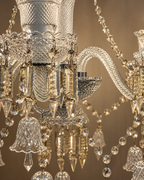 Celestia Grandeur Chandelier for Home & item for Home Decoration - Amber