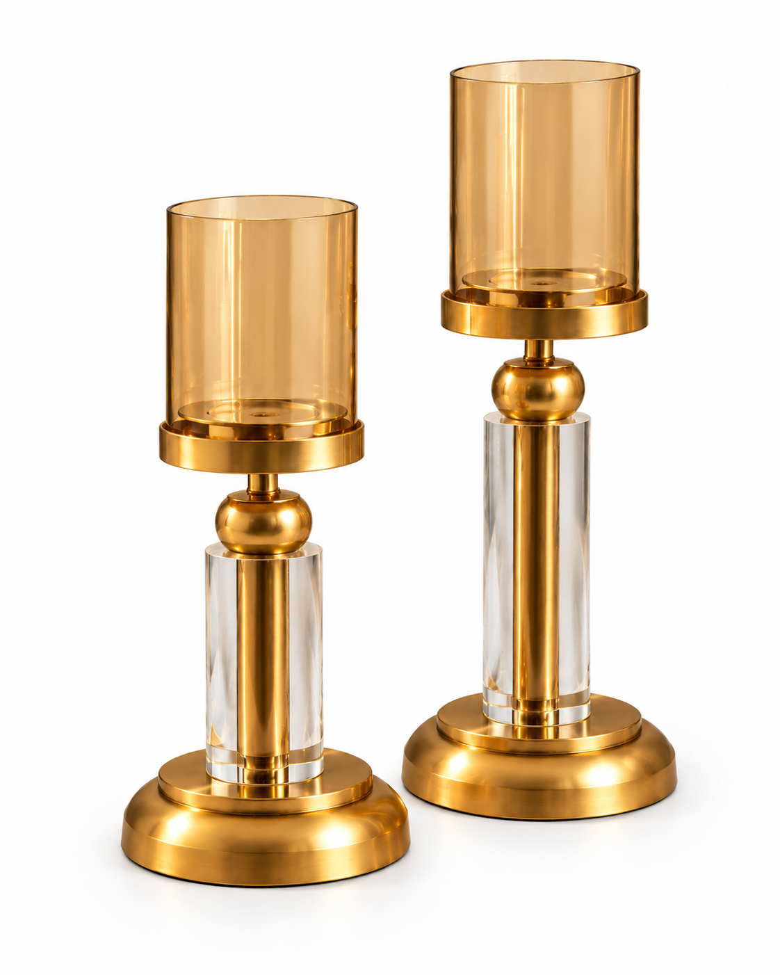 Verona Majesty Candle Stand For Home & Item for Home Decoration - Set of 2