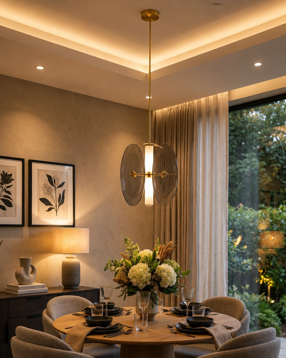Luminous Tide Hanging Light For Living Room & Home Decoration item