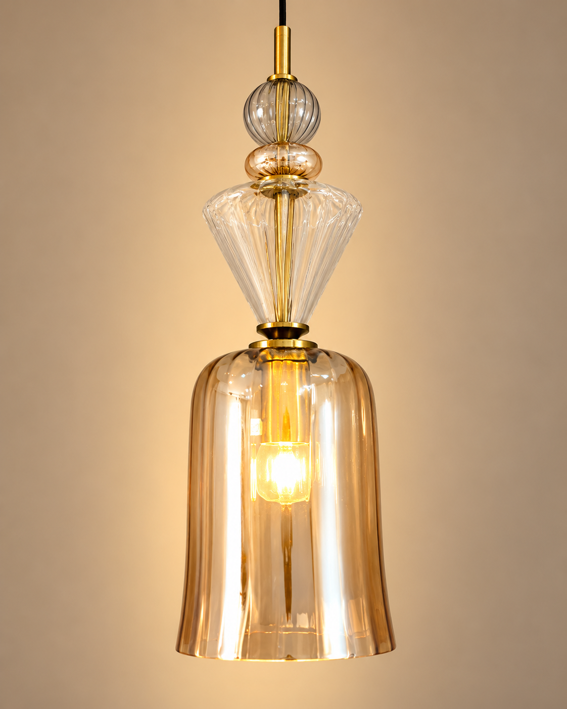 Zarelle Pendant Light For Home & Item for Home Decoration - Amber