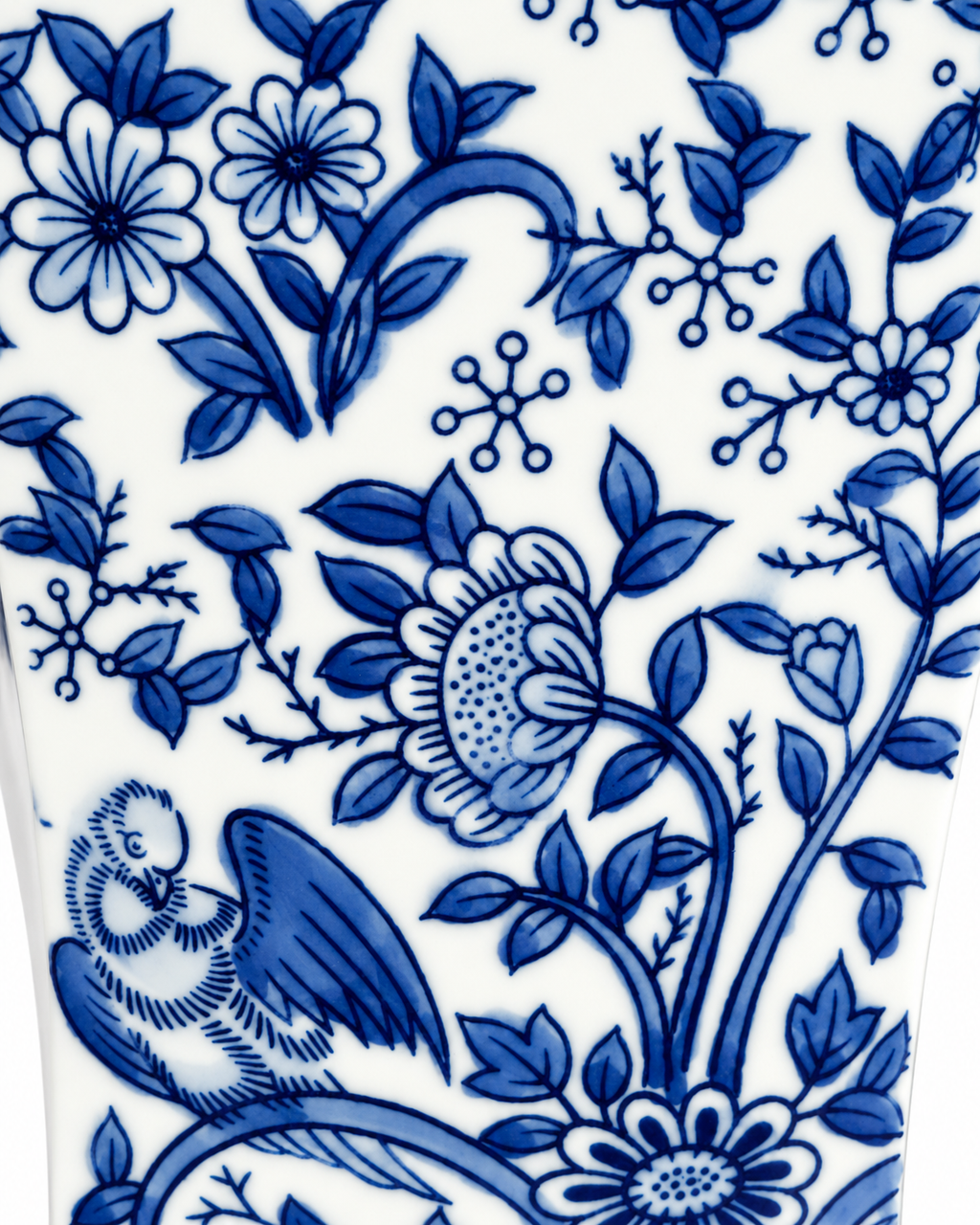 Classic Charm Decorative Vase For Home & Item for Home Decoration (Blue Pottery )