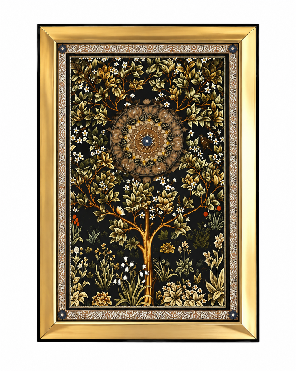 Mystic Garden Shadow Box for Wall Decoration & Wall Art