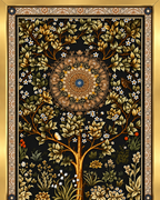 Mystic Garden Shadow Box for Wall Decoration & Wall Art