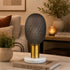 Amaryllis Glass designer Table Lamp for Bedroom