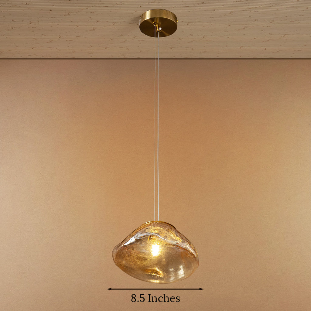 Amber Drift Ceiling Light For Home & Home Decoration Item