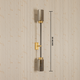 Aurora Ascent Glow Wall lights for Living Room
