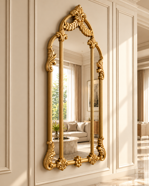 Majestic Arch Designer Wall Mirror For Home & Home Decoration Item