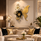 Whimsical Aura Embrace Metal Wall Decor