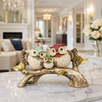 The Owl Family Table Decoration Showpiece & Home Decoration Items