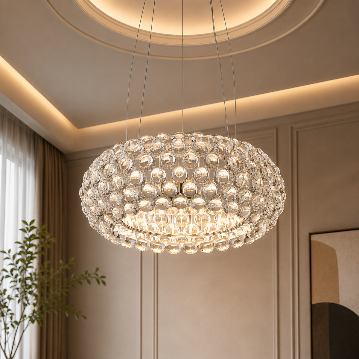 Morning Dew Ceiling Light For Home & Home Decoration Item (Italian Designer Collection)