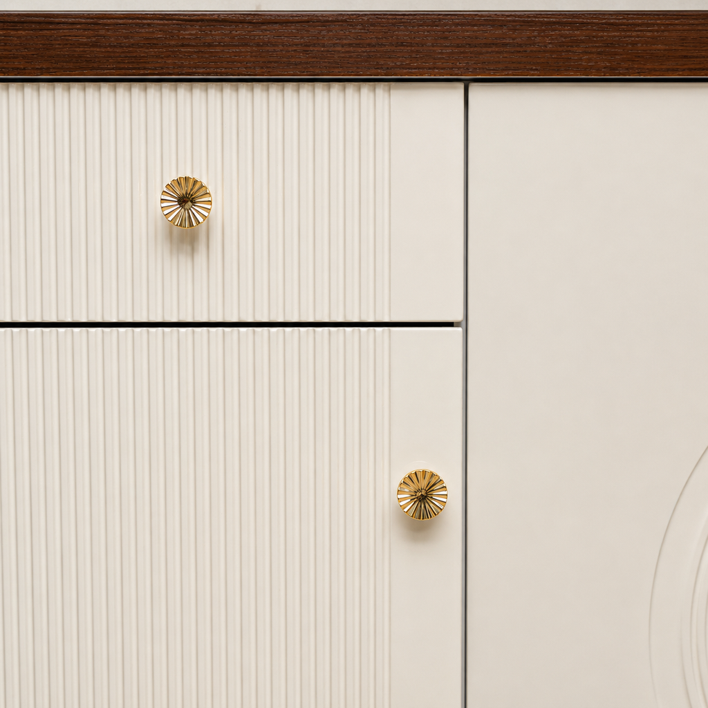 Mysa Manor Storage Cabinet and Console Table For Home & Crockery Storage Cabinet / Crockery Unit