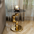 Venza Side Table For Home and Item for Home Decoration - Gold