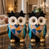 Wise Owl Home Decoration Showpiece & Items for Room Decoration - Set of 2