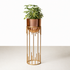 Dripping Luxury Metal Rose Gold Planters - Big