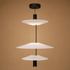 Lumivera Ceiling Light For Home & Home Decoration Item - Black (Italian Designer Collection)