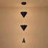 Rovena Ceiling Light For Home & Home Decoration Item - Black (Italian Designer Collection)