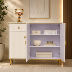 Luna Haven Storage Cabinet and Console Table For Home & Crockery Storage Cabinet / Crockery Unit