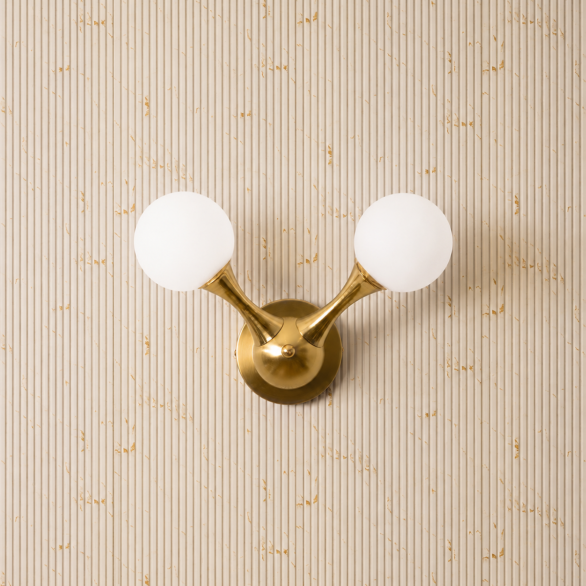 Serene Orbit Wall Lamp for Home & wall Décor item - White Bulb