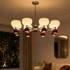 Luxeva Chandelier For Home & Home Decoration Item - Red