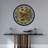 Timeless Tradition Luxury Designer Wall Clock For Living Room With Moving Gear Mechanism Buy Wall Clock Online - Medium (Steel Body) (N)