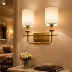Bright Haven Wall Lamps for Home - Double Sconce