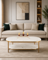 Whispering Essence Rose Gold Centre Table Design For Home (STAINLESS STEEL)