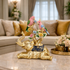 Golden Safari Blossom Decorative showpiece & Items for Room Decoration