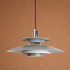 Arctic Wave UFO Pendant For Living Room & Item for Home Decoration - Grey