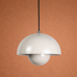 Vibe Dome Pendant Light For Home & Item for Home Decoration  - Grey