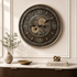Cedar Hour Luxury Designer Wall Clocks for the Home With Moving Gear Mechanism Buy Wall Clock Online (Steel Body)