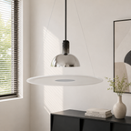 Cosmo Aura Ceiling light For Home  &  Item For Home Decoration - Chrome (Italian Designer Collection)