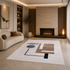 Graphic Grid Floor Rug (5 x 7.5 Feet Feet)