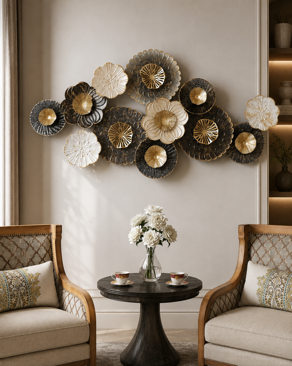 Desert Safari Metal Wall Art Panel