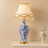 Calm Haven Decorative Table Lamp For Home (Victorian Shade)