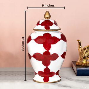 Cherry Blossom Ceramic Vases & Decorative Showpiece - Big