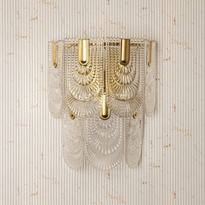Vintage Glamour Chandelier Light For Living Room