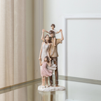 Forever Family Moment Home Decoration Item & Table Decorative Showpiece